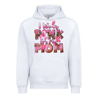 White i wear pink for my mom Urban Hoodie - CowGirlArtShop