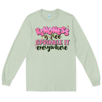 Matcha kindness is free sprinkle it everywhere Long Sleeve Tee - JahusDesignShop