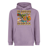 Lavender roaring in to 100 day of school Heavyweight Hoodie - Artiststas