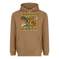 Toasted Coconut roaring in to 100 day of school Heavyweight Hoodie - Artiststas