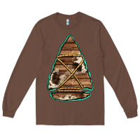 Chestnut cowhide wooden arrowhead Long Sleeve Tee - Jasminsmagicworld