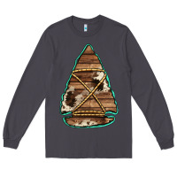Smoke cowhide wooden arrowhead Long Sleeve Tee - Jasminsmagicworld