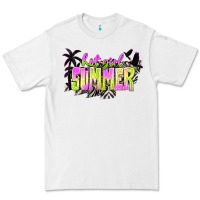 White hot girl summer with palms Premium Tee - texasbilliewilder