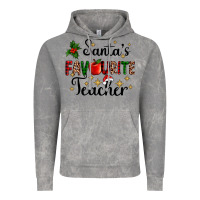 Cloud Rock santas favourite teacher Vintage Hoodie - AdoDesignShop