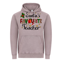 Vintage Zinc santas favourite teacher Vintage Hoodie - AdoDesignShop
