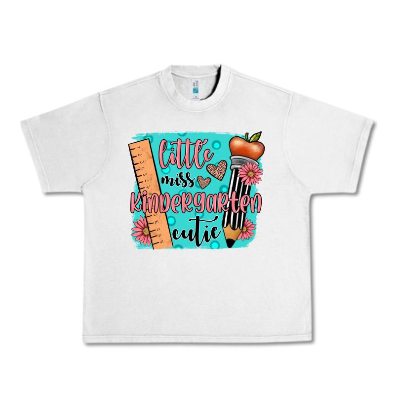 Little Miss Kindergarten Cutie Urban Heavy Tee by JahusDesignShop | Teevron