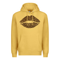 Antique Gold leopard lips Premium Hoodie - Bettercallsaul
