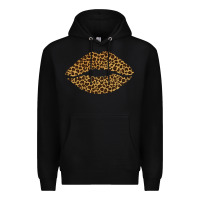 Black leopard lips Premium Hoodie - Bettercallsaul
