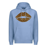 Colony Blue leopard lips Premium Hoodie - Bettercallsaul