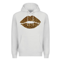 Dove Grey leopard lips Premium Hoodie - Bettercallsaul