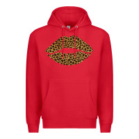 Red leopard lips Premium Hoodie - Bettercallsaul