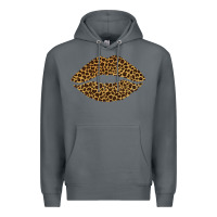 Rock leopard lips Premium Hoodie - Bettercallsaul