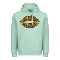 Seafoam leopard lips Premium Hoodie - Bettercallsaul
