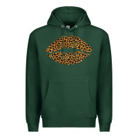 Sports Green leopard lips Premium Hoodie - Bettercallsaul