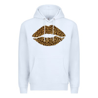 White leopard lips Premium Hoodie - Bettercallsaul