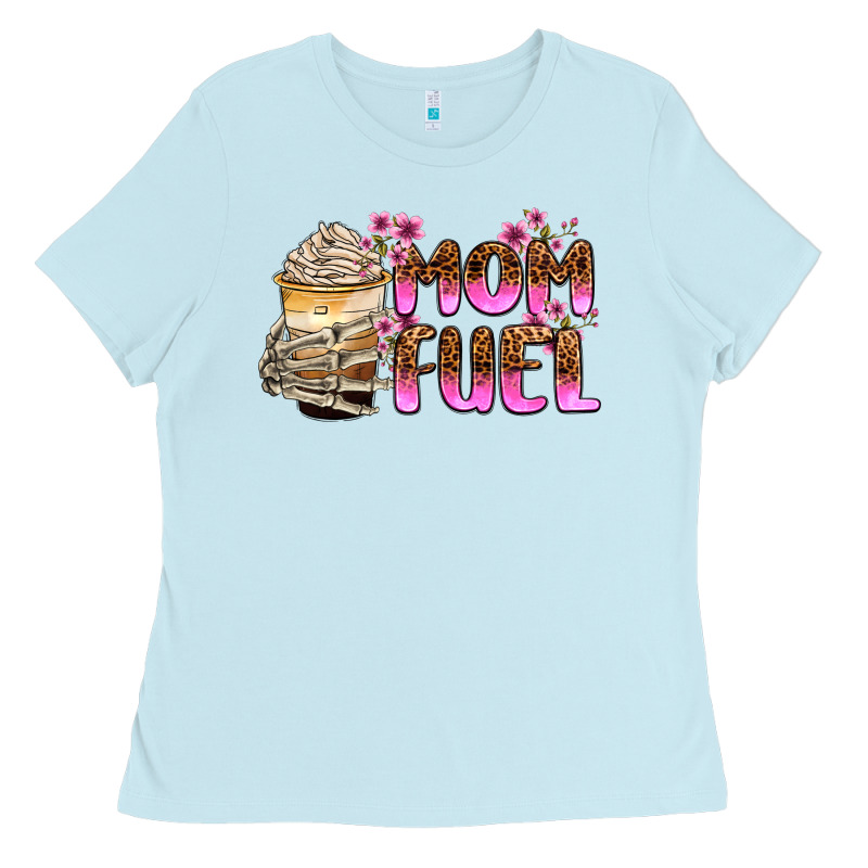 Mom Fuel Ladies Tee by Zillion Design Studio | Teevron