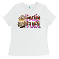 White mom fuel Ladies Tee - Zillion Design Studio