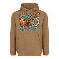 Toasted Coconut holy cow 100 days of school Heavyweight Hoodie - Artiststas