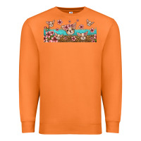 Carrot floral chihuahua dogs Premium Sweatshirt - Jasminsmagicworld