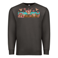 Smoke floral chihuahua dogs Premium Sweatshirt - Jasminsmagicworld