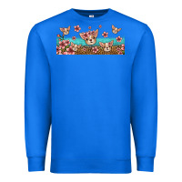 True Royal floral chihuahua dogs Premium Sweatshirt - Jasminsmagicworld
