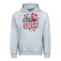 Heather Grey find a cure cancer awareness Urban Hoodie - CowGirlArtShop