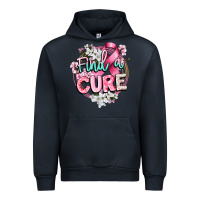 Navy find a cure cancer awareness Urban Hoodie - CowGirlArtShop