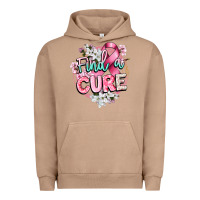 Pigment Burro find a cure cancer awareness Urban Hoodie - CowGirlArtShop