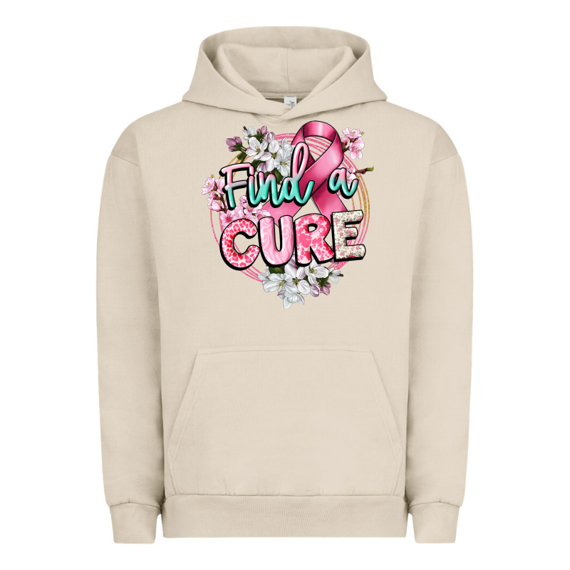 Find A Cure Cancer Awareness Urban Hoodie by CowGirlArtShop | Teevron