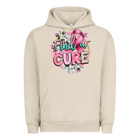 Pigment French Oak find a cure cancer awareness Urban Hoodie - CowGirlArtShop
