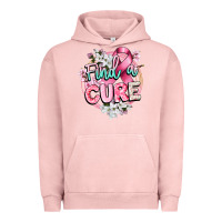Pigment Salmon find a cure cancer awareness Urban Hoodie - CowGirlArtShop