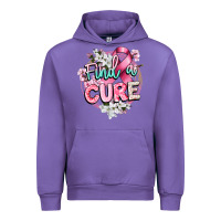 Tulip find a cure cancer awareness Urban Hoodie - CowGirlArtShop