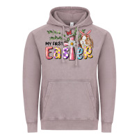 My First Easter Bunny Vintage Hoodie | Teevron