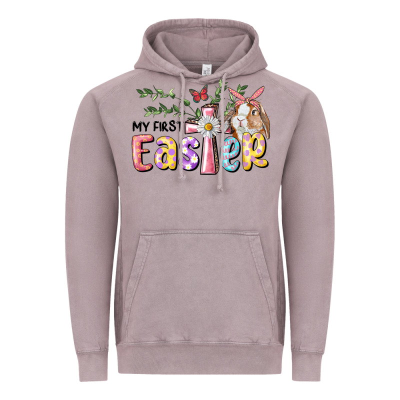 My First Easter Bunny Vintage Hoodie by RanaPortraitStore | Teevron
