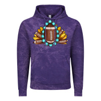 Cloud Purple football gemstone sunflower Vintage Hoodie - JahusDesignShop