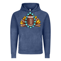 Vintage Denim football gemstone sunflower Vintage Hoodie - JahusDesignShop