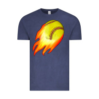 Vintage Denim softball Vintage Tee - JahusDesignShop