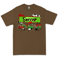 Cacao soccer grandma with leopard Premium Tee - Zillion Design Studio