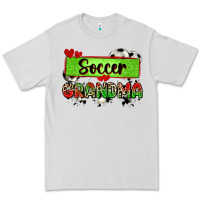 Dove Grey soccer grandma with leopard Premium Tee - Zillion Design Studio