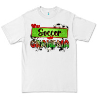 White soccer grandma with leopard Premium Tee - Zillion Design Studio