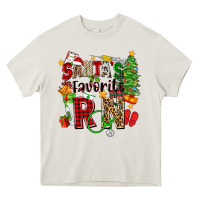 Cream santa's favorite rn Heavy Core Tee - Zillion Design Studio