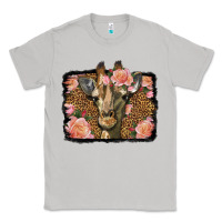 Moon Dust Western Floral Giraffe Classic Tee - LillyAllenDesigns