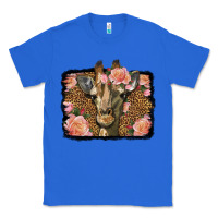 True Royal Western Floral Giraffe Classic Tee - LillyAllenDesigns