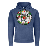 Vintage Denim christmas  cookie and light santas favorite   son Vintage Hoodie - AdoDesignShop