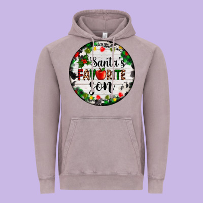 Christmas  Cookie And Light Santas Favorite   Son Vintage Hoodie Designed By Adodesignshop