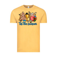 Vintage Mustard tis the season hockey and Christmas Vintage Tee - AdoDesignShop