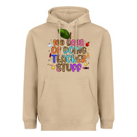 Mushroom 100 days of doing teacher stuff Heavyweight Hoodie - Artiststas