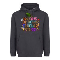 Smoke 100 days of doing teacher stuff Heavyweight Hoodie - Artiststas