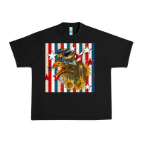 Black mullet eagle seamless pattern Urban Heavy Tee - BundleAndBundleShop