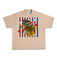 Burro mullet eagle seamless pattern Urban Heavy Tee - BundleAndBundleShop